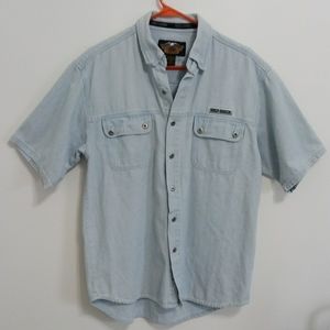Harley Davidson Jean button down